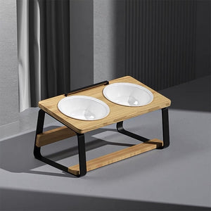Why Your Pet Deserves the Ceramic Double Bowl Pet Feeding and Drinking Bowl