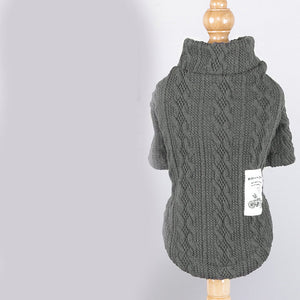 Pet Sweater Warm Knitted Clothing Apparel