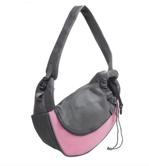 Travel in Style with the Mesh Oxford Pet Carrier Shoulder Bag