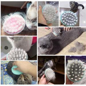 Transform Your Pet's Bath Time with Our Massage Brush