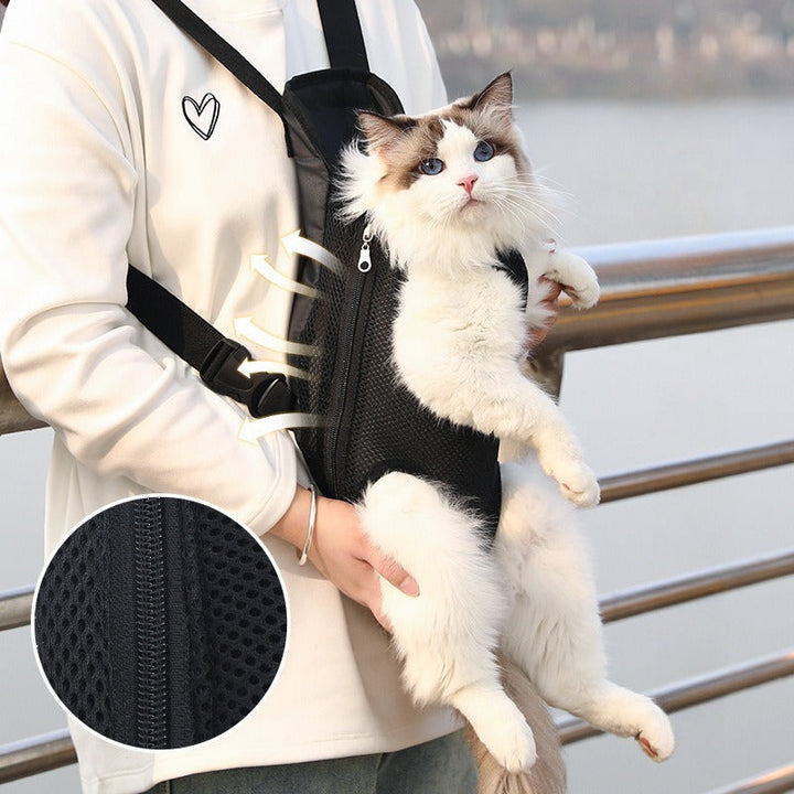 The Adventure Awaits: Breathable Pet Backpack Carrier for Small Pets