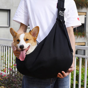 Traveling with Your Pet Made Easy with Our Cotton Pet Carrier Shoulder Bag