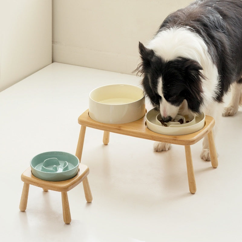 Enhance Your Pet's Dining Experience with Our Ceramic Slow Feeding Bowl