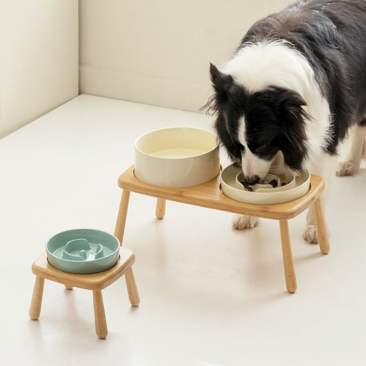 Enhance Your Pet's Dining Experience with Our Ceramic Slow Feeding Bowl