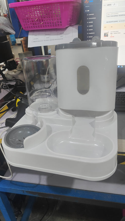 Automatic Pet Feeding And Water Bowl Dispenser