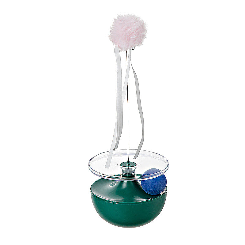 Self Balancing Funny Stick Tumbler Interactive Pet Toy