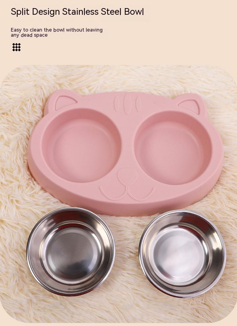 Pet Feeding And Drinking Bowl Basin