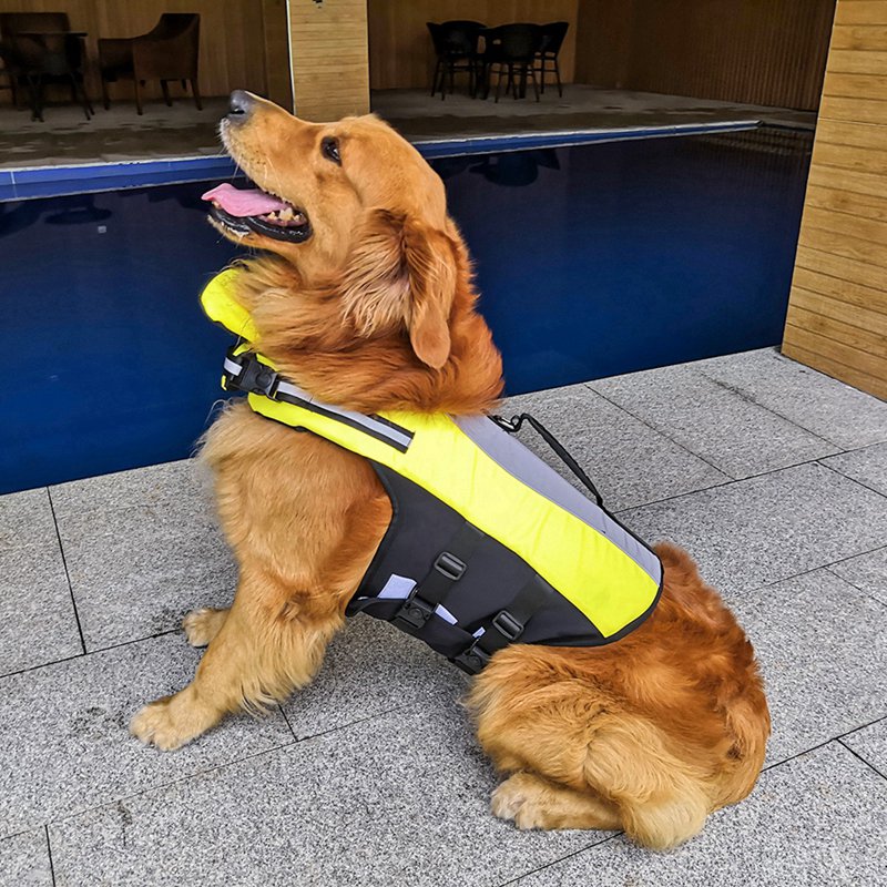 Pet Reflective Nylon Life Jacket Safety Vest