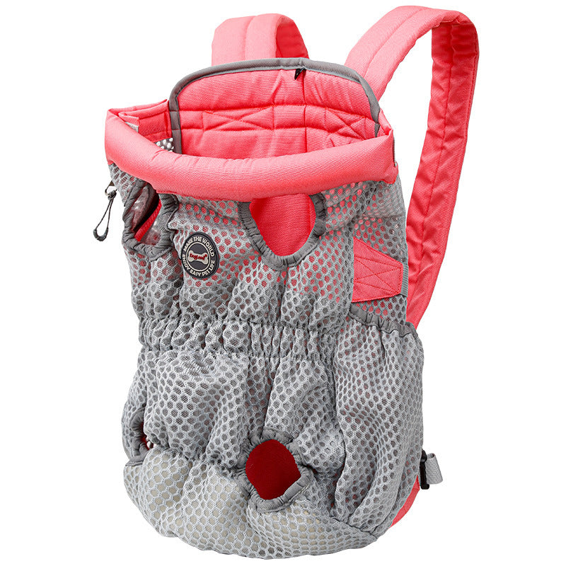 Mesh Breathable Pet Backpack Carrier For Outdoor Travel