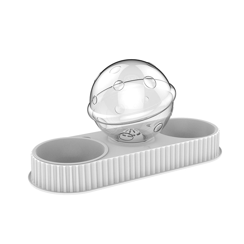 Plastic Automatic Pet Feeder And Water Drinking Bowl
