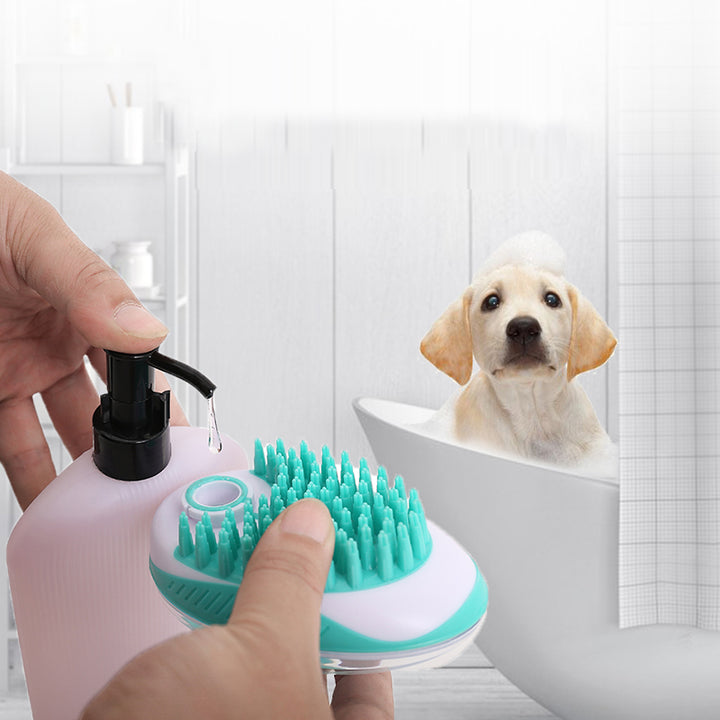 Pet Bath Massage Brush For Hair Removal And Grooming