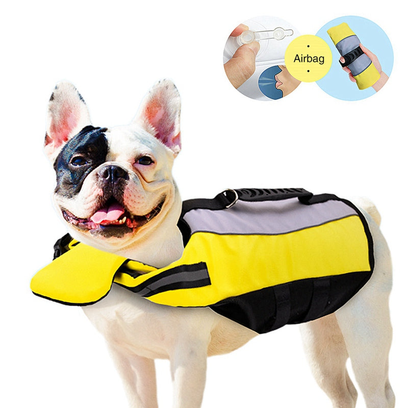 Pet Reflective Nylon Life Jacket Safety Vest
