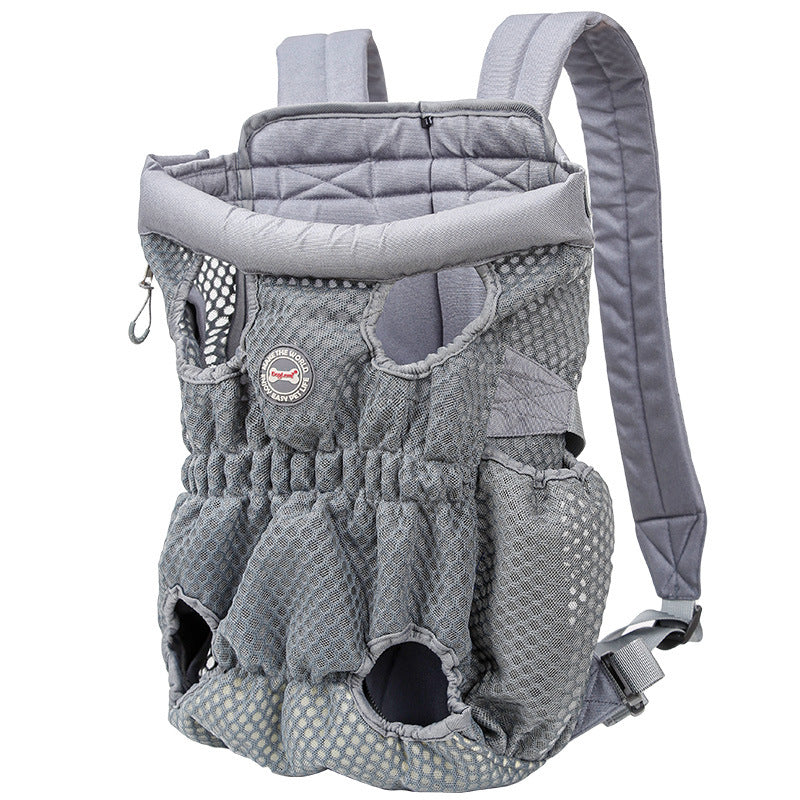 Mesh Breathable Pet Backpack Carrier For Outdoor Travel