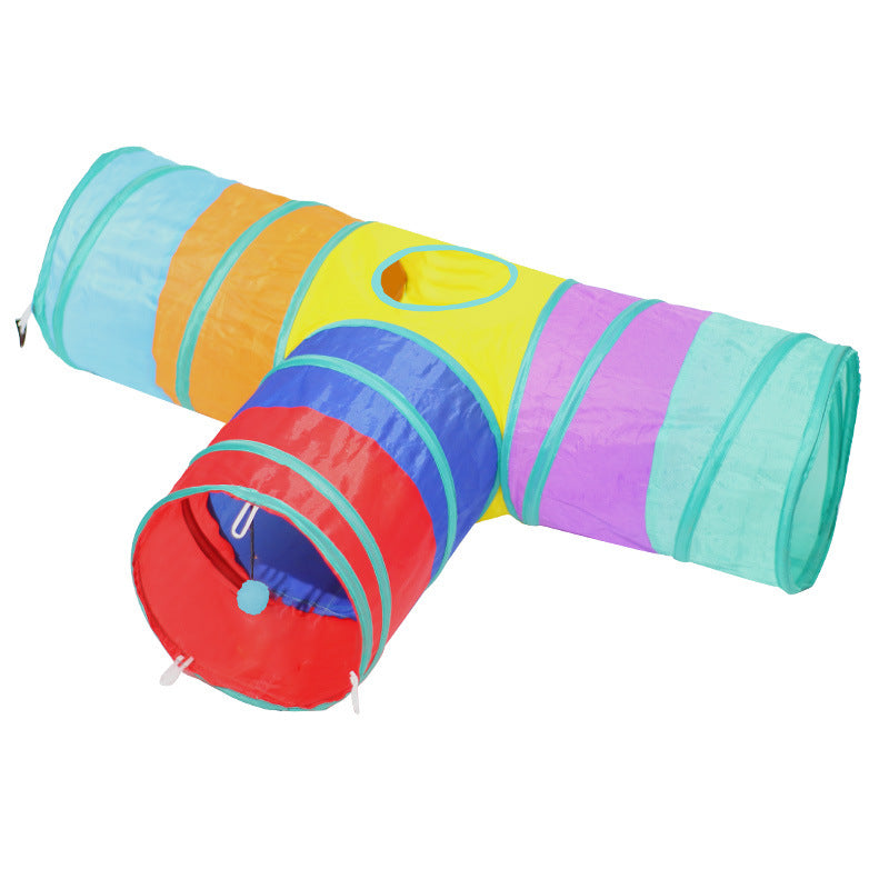 New Foldable Pet Tunnel Climbing Path Toy