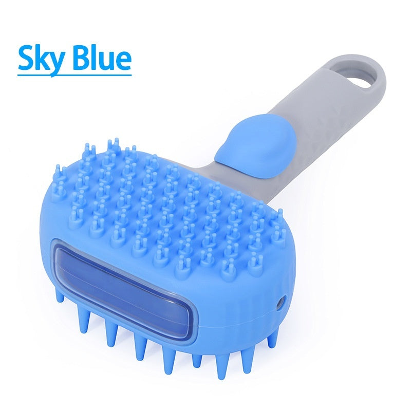 Pet Bath Brush For Grooming And Cleaning Hair