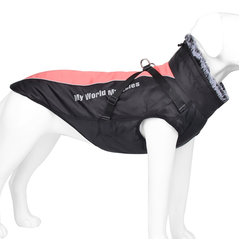 Pet Waterproof Reflective Shell Jacket Outdoor Clothing