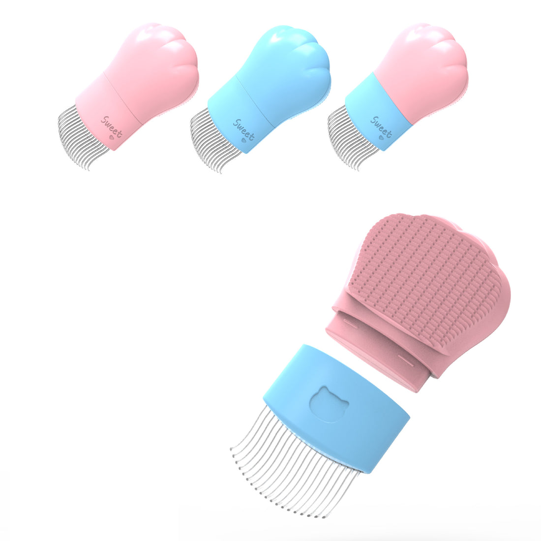 Pet Grooming Brush For All Hair Types