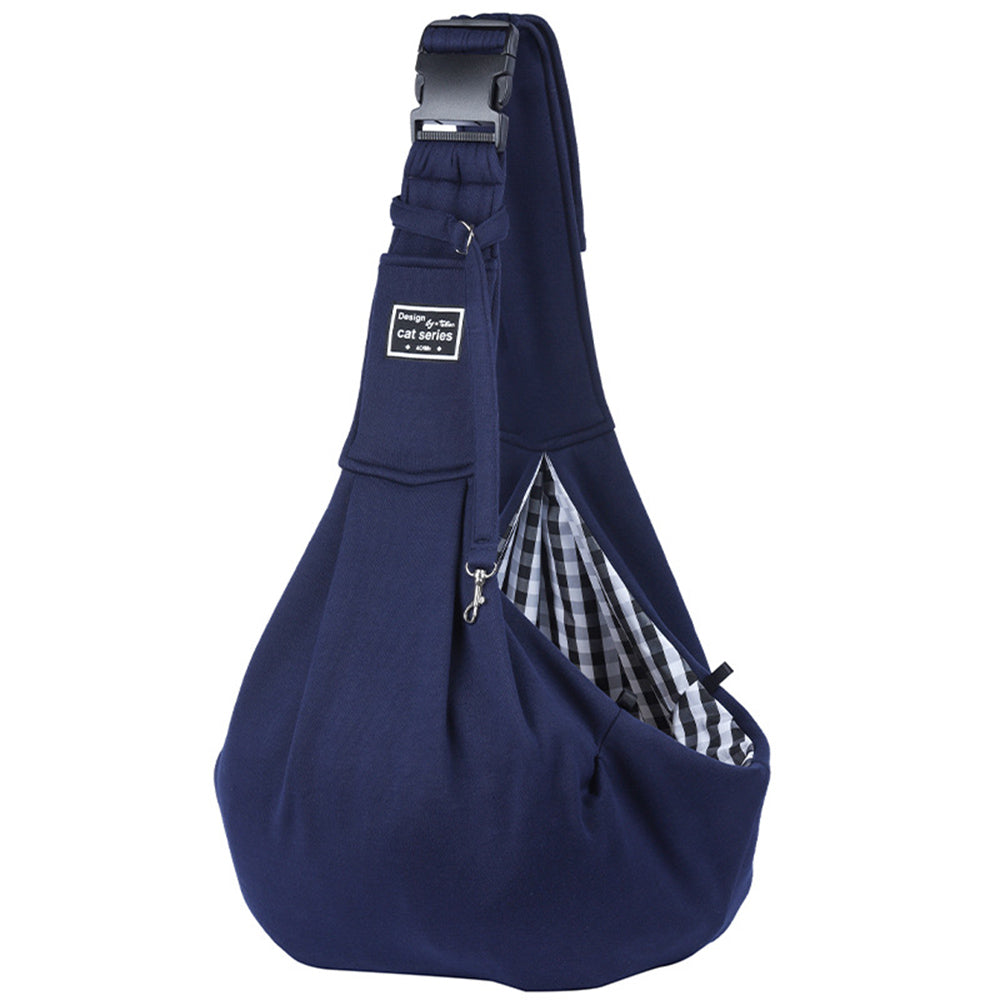 Cotton Pet Carrier Shoulder Bag For Travel And Transport