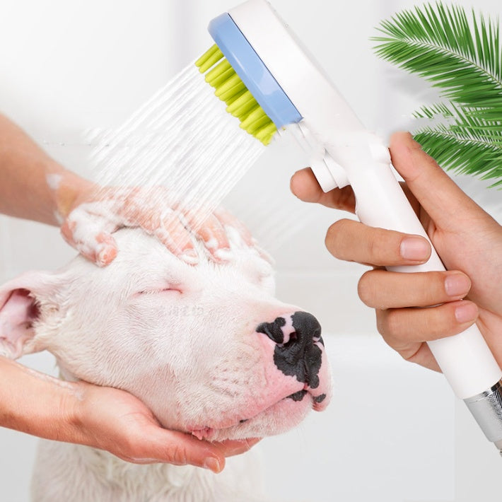 Pet Cleaning Massage Comb Bath Brush Shower Head Grooming Tool