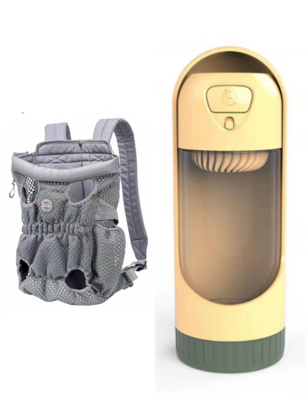 Mesh Breathable Pet Backpack Carrier For Outdoor Travel