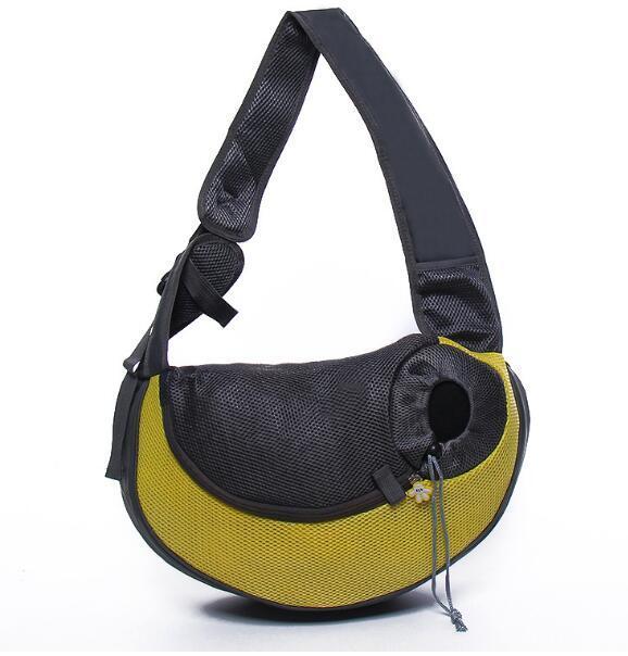 Mesh Oxford Pet Carrier Shoulder Bag Portable Travel Tote