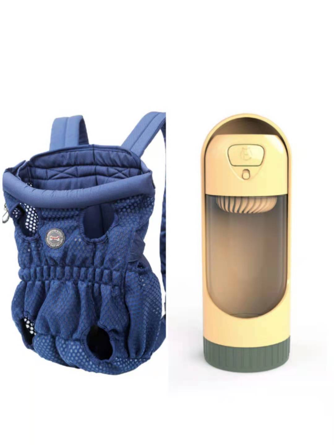 Mesh Breathable Pet Backpack Carrier For Outdoor Travel
