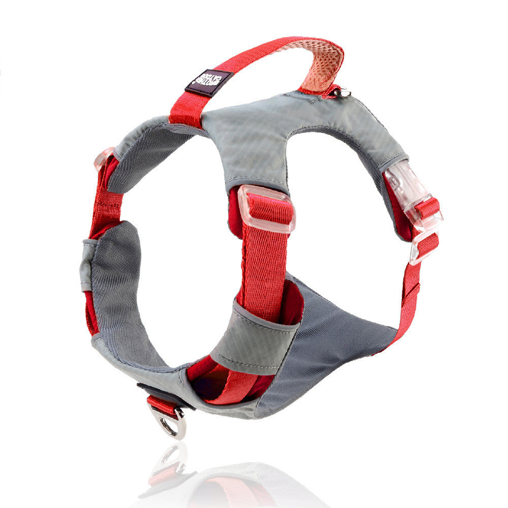 Explosion Proof Pet Chest Strap Harness With Storage Bag