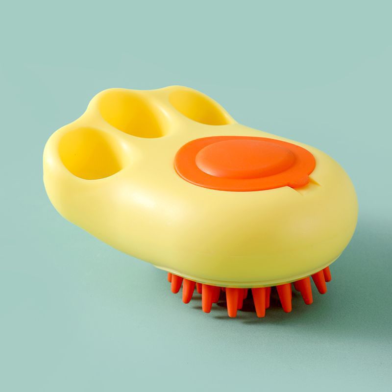 Pet Bath Massage Brush And Grooming Comb