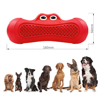 Vocal Pet Chew Toy Durable Natural Rubber Teething