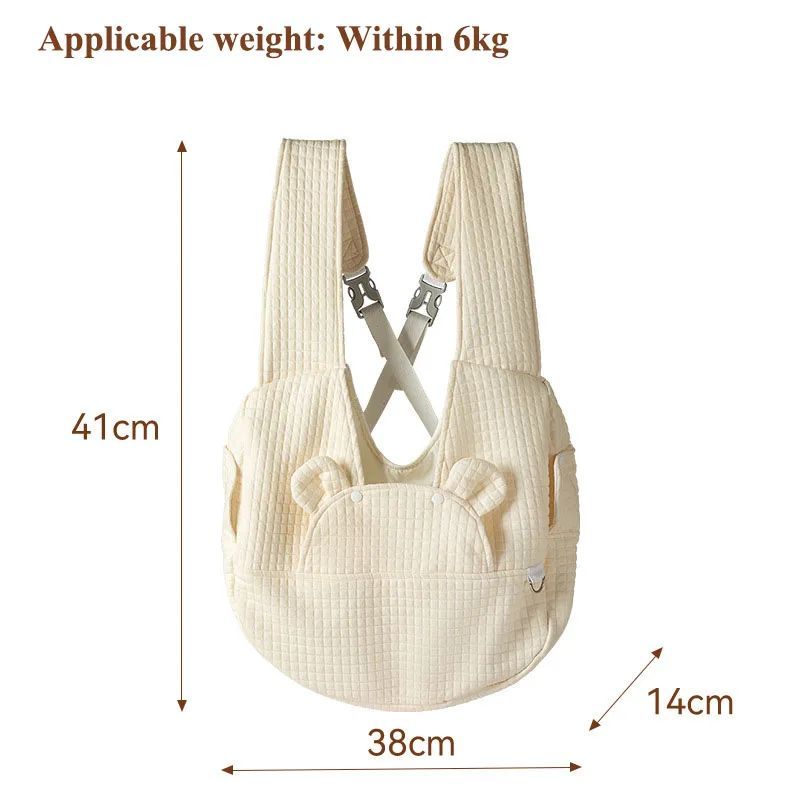 Breathable Pet Backpack Carrier Chest Design For Travel