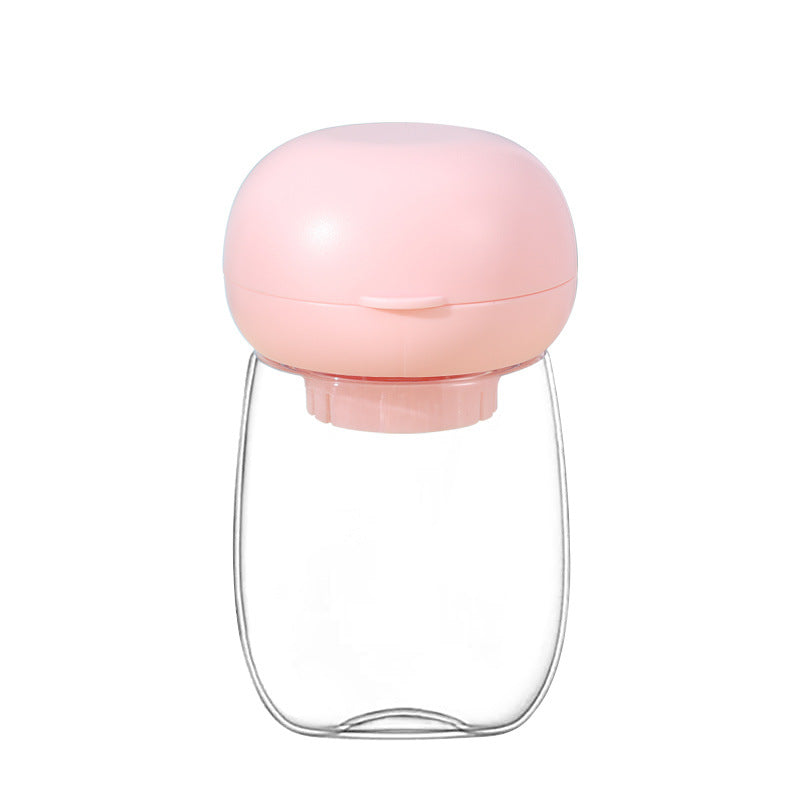 Portable Pet Water Bottle With Bowl And Lanyard