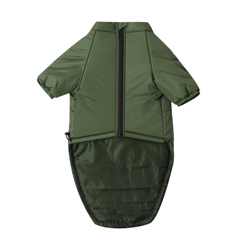 Cotton Two Leg Pet Jacket Warm Clothing