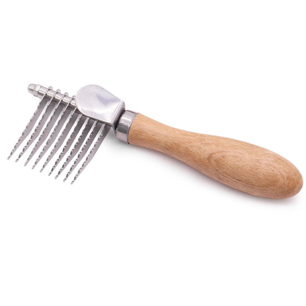 Pet Grooming Brush Knot And Fur Removal Tool