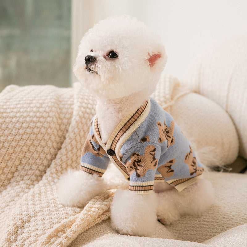 Pet Warm Knitted Sweater Winter Clothing