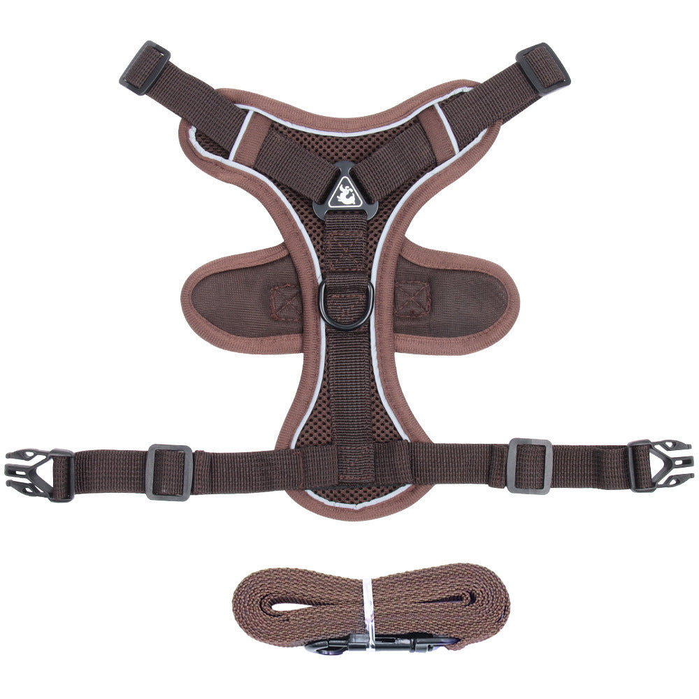 Pet Vest Harness With Chest Strap And Leash