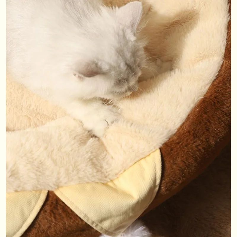 Pet Round Warm Deep Sleep Cushion Sofa Bed