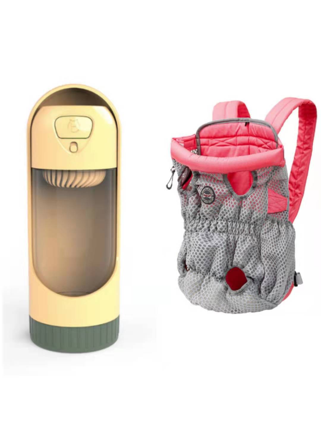 Mesh Breathable Pet Backpack Carrier For Outdoor Travel