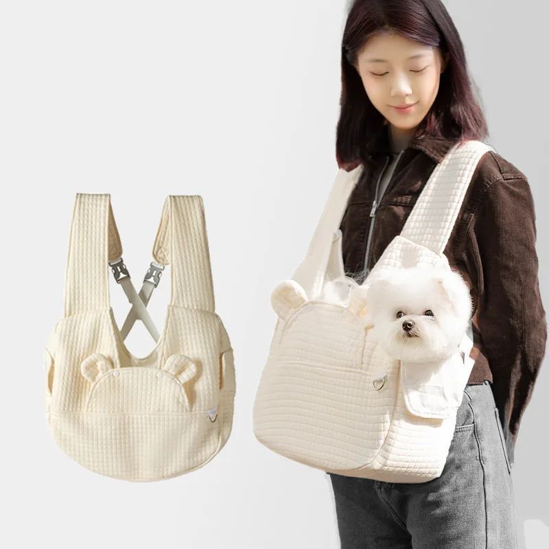 Breathable Pet Backpack Carrier Chest Design For Travel