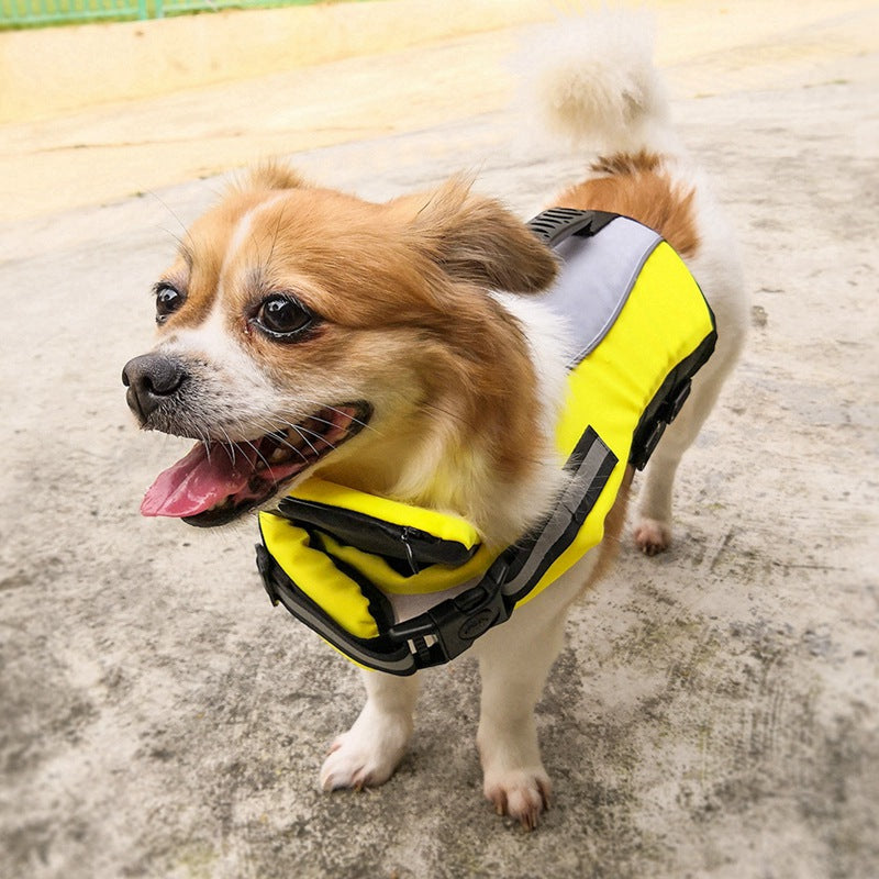 Pet Reflective Nylon Life Jacket Safety Vest