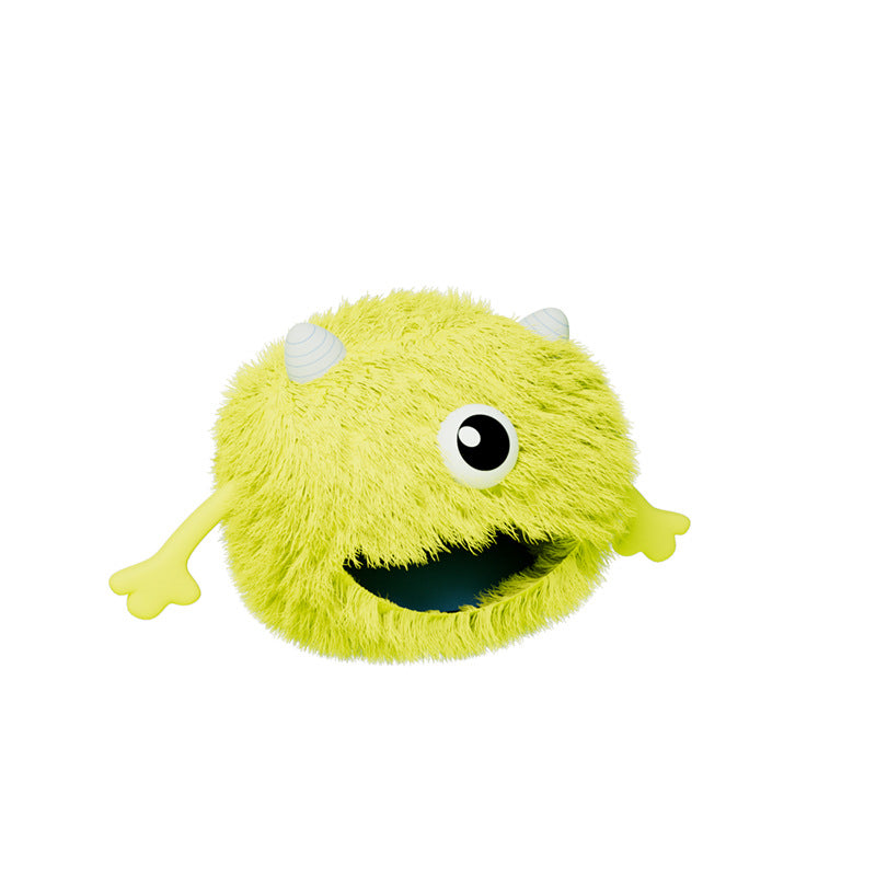 Pet Fluffy Round Calming Plush Self-Warming Bed