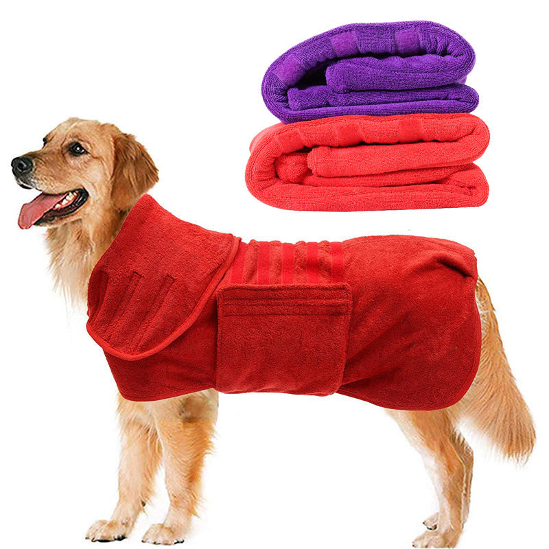 Super Absorbent Quick Drying Pet Bath Towel Fiber