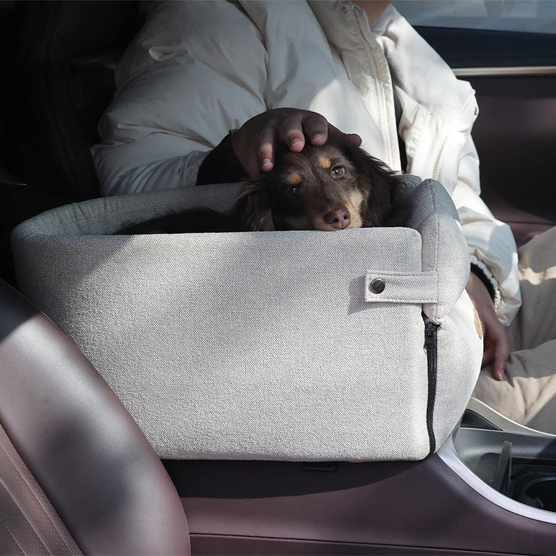 Portable Pet Car Seat Carrier For Small Pets Travel Bed