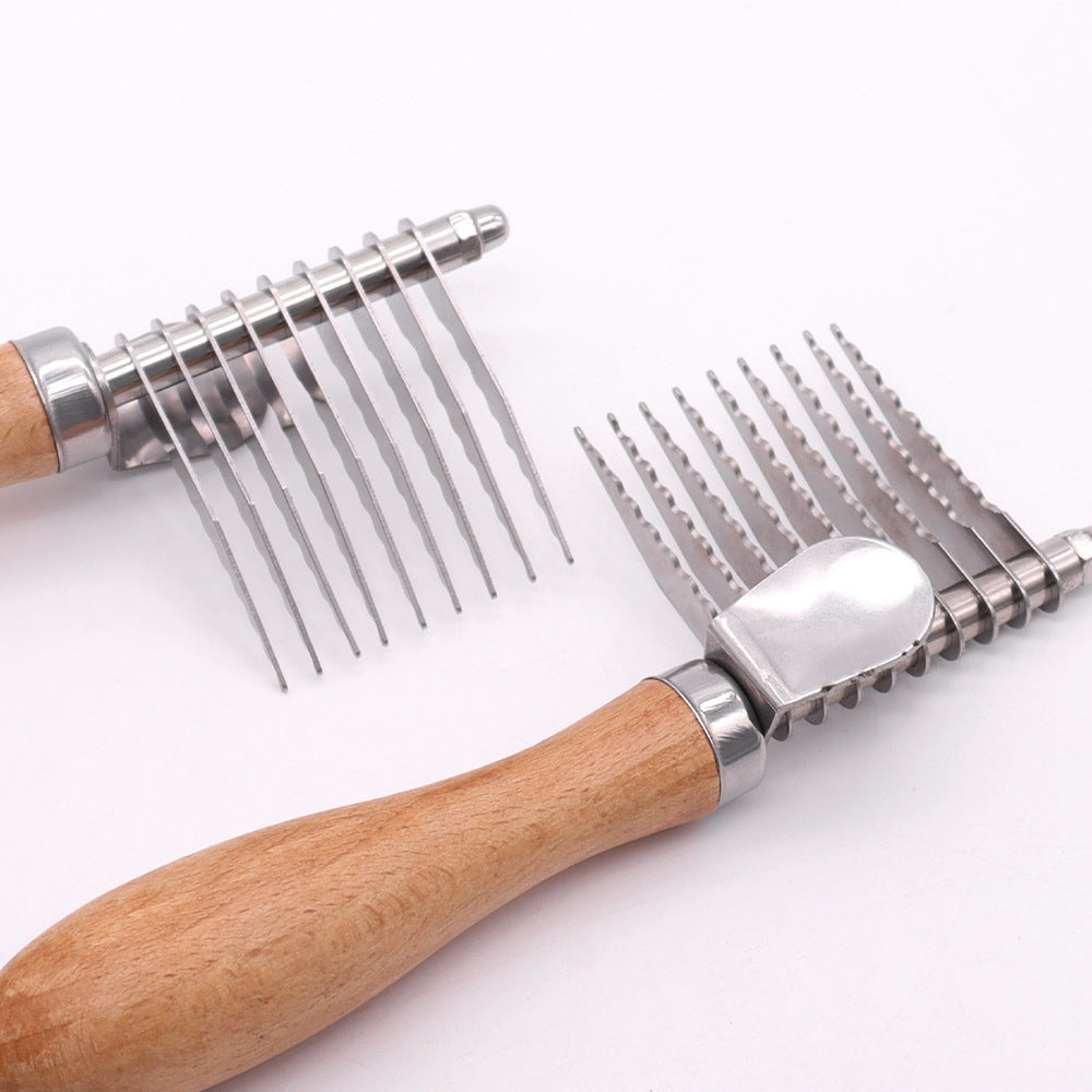 Pet Grooming Brush Knot And Fur Removal Tool
