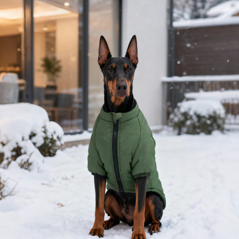 Cotton Two Leg Pet Jacket Warm Clothing