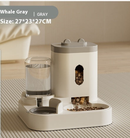 Automatic Pet Feeding And Water Bowl Dispenser