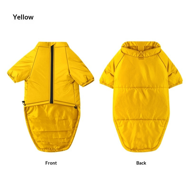 Cotton Two Leg Pet Jacket Warm Clothing