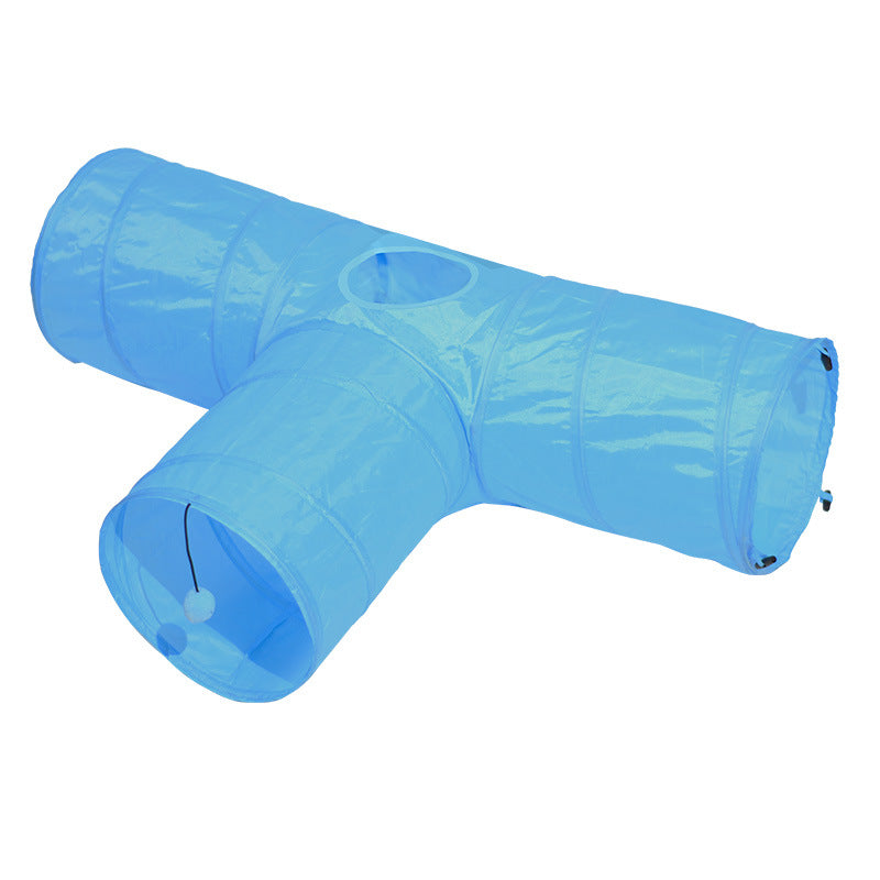 New Foldable Pet Tunnel Climbing Path Toy