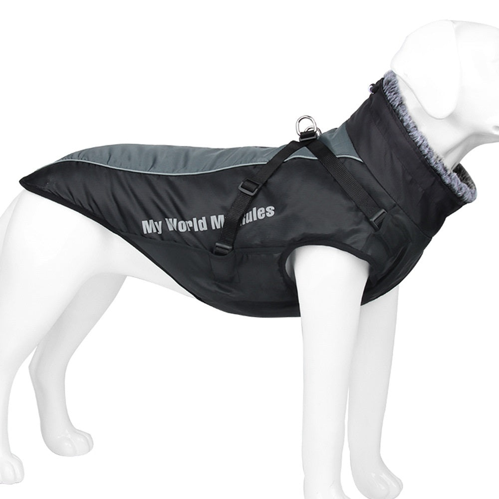 Pet Waterproof Reflective Shell Jacket Outdoor Clothing