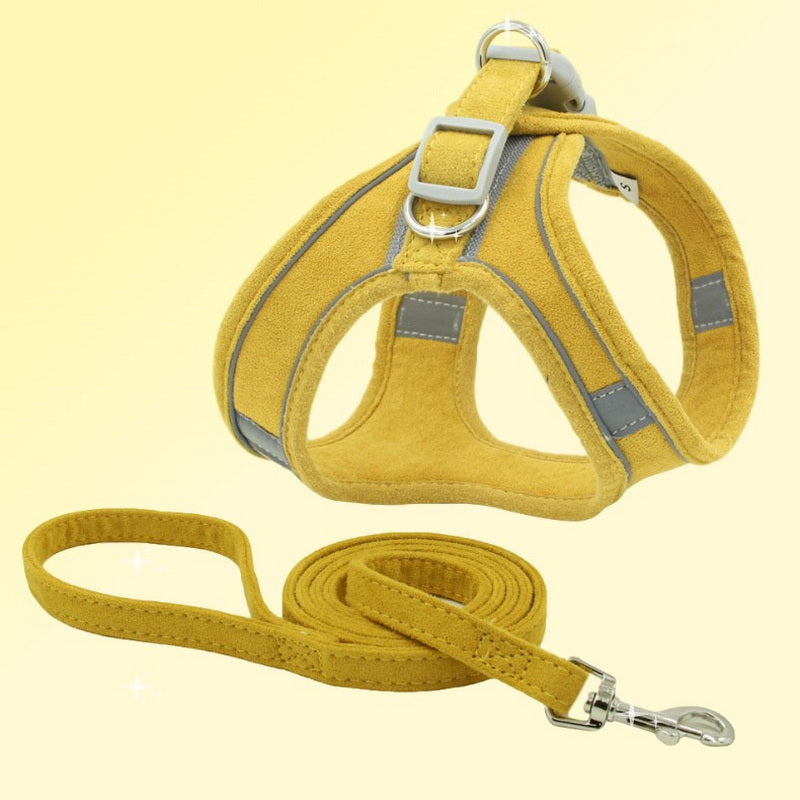 Vest Style Pet Chest Harness With Leash