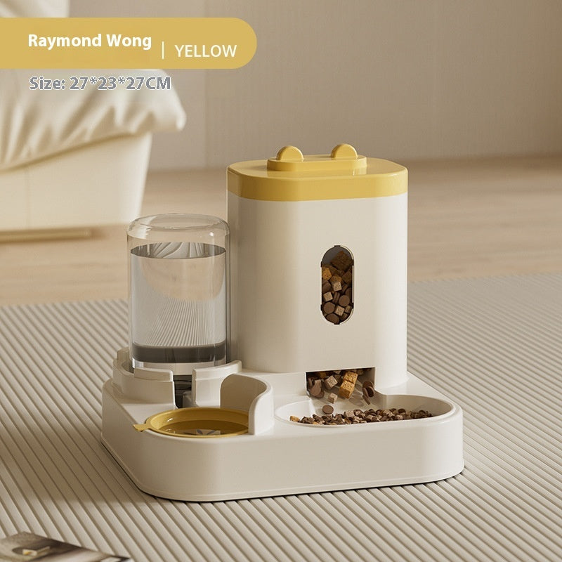 Automatic Pet Feeding And Water Bowl Dispenser